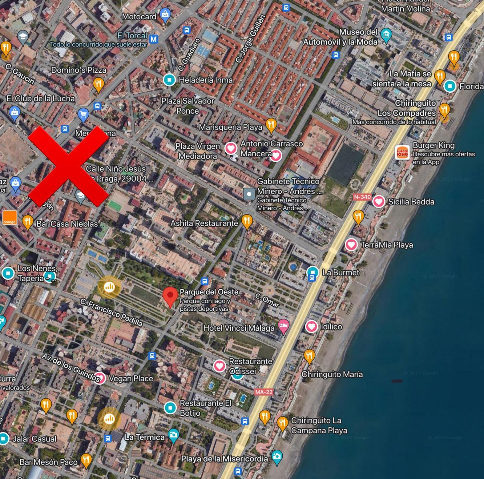 Appartamento Los Guindos Málaga Esterno foto